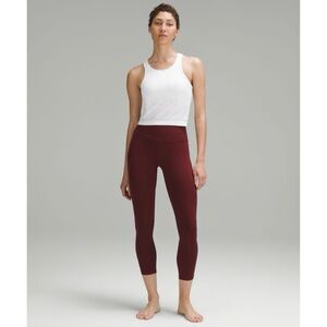 Lululemon Align High-Rise (HR) Pant Leggings 25” Red Merlot (RDML)